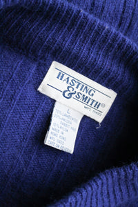 cobalt angora pullover