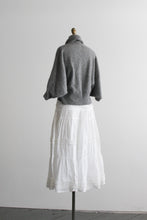 chamomile lace midi skirt