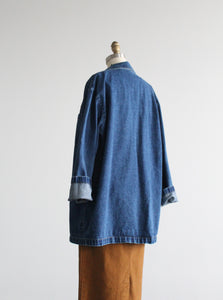 hudson falls denim chore coat