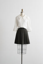 olivebranch pleated skirt