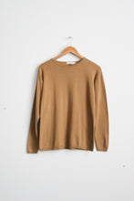 almond cotton pullover