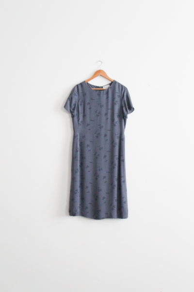 sunprint silk dress