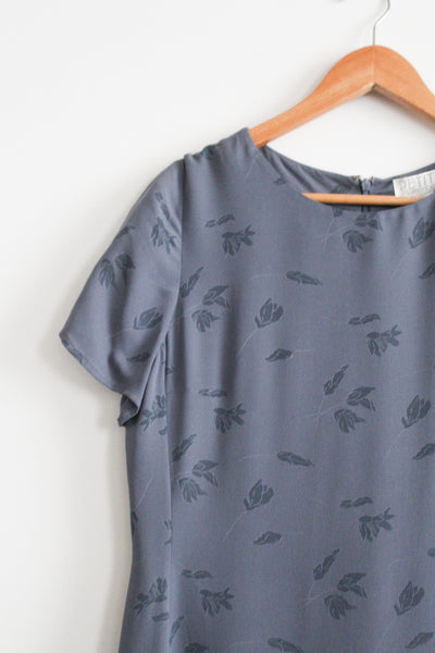 sunprint silk dress