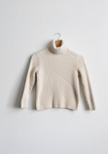 eggshell turtleneck