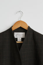 oxford wool blazer