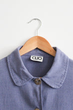cornflower linen jacket