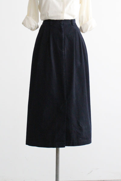 nighfall cotton midi skirt