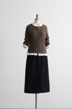 nighfall cotton midi skirt