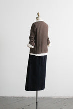 nighfall cotton midi skirt