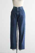 relaxed indigo jeans