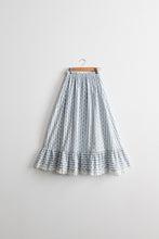 prairie stripe maxi skirt
