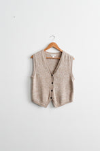oat knit vest