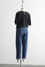 relaxed indigo jeans