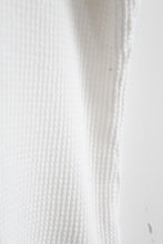 salt waffle cotton tee