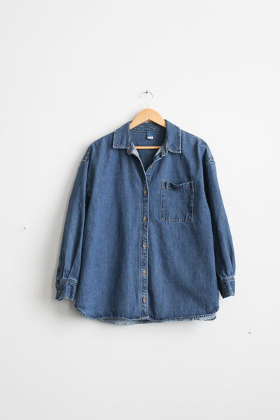bay view denim work shirt