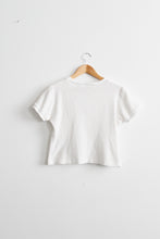 salt waffle cotton tee