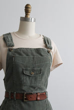 forestry corduroy overall dress