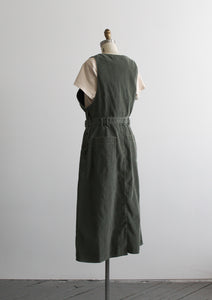 forestry corduroy overall dress