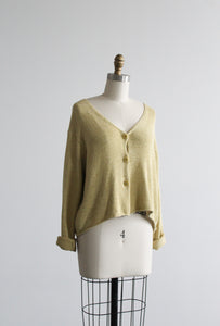 lemonrind cotton cardigan