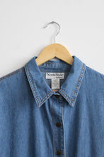 vintage denim duster