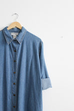 vintage denim duster