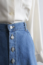 laurel lake denim mini skirt