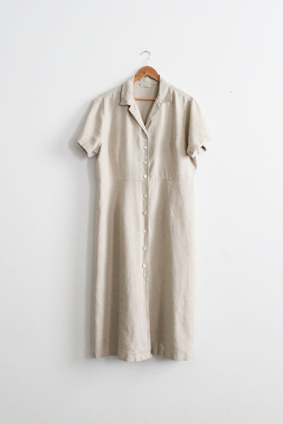oat linen market dress