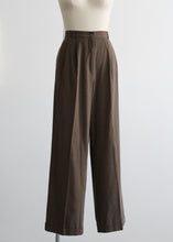 high rise walnutshell trousers