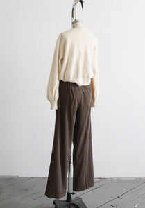 high rise walnutshell trousers