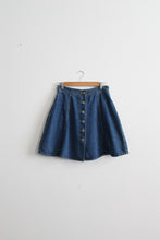 laurel lake denim mini skirt