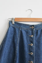 laurel lake denim mini skirt