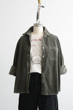 fern corduroy work shirt