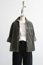 fern corduroy work shirt