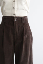 walnut corduroy trousers