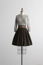 olive mini skirt