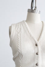 bone cotton vest