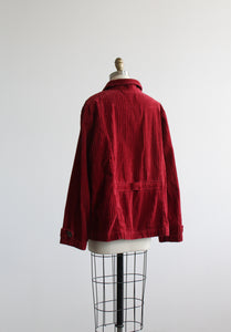 currant corduroy chore coat