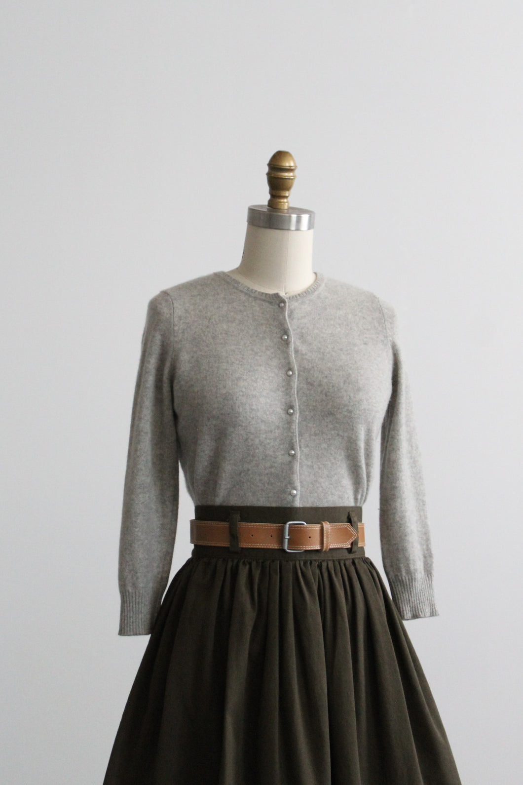 dovewing cashmere cardigan