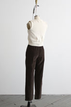 walnut corduroy trousers