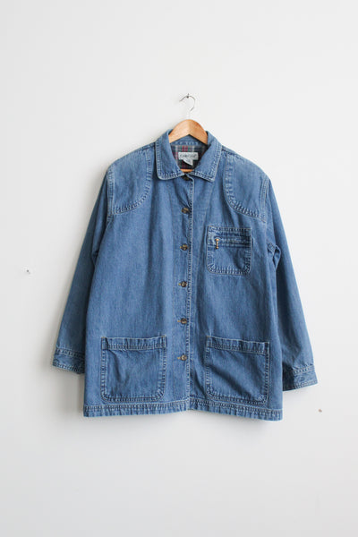 denim chore coat