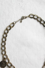 roman coin charm necklace
