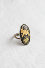 damascene bird ring