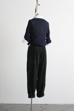 tidepool open weave cotton sweater