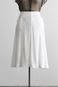 babysbreath linen skirt