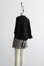 academia linen shorts