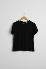 classic black tee