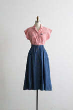 laurel lake denim midi skirt