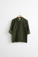 fern corduroy work shirt