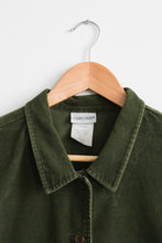 fern corduroy work shirt