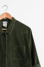 fern corduroy work shirt